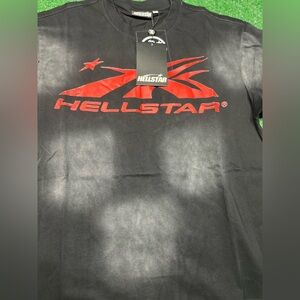 Hellstar Black and Red Graphic Tee